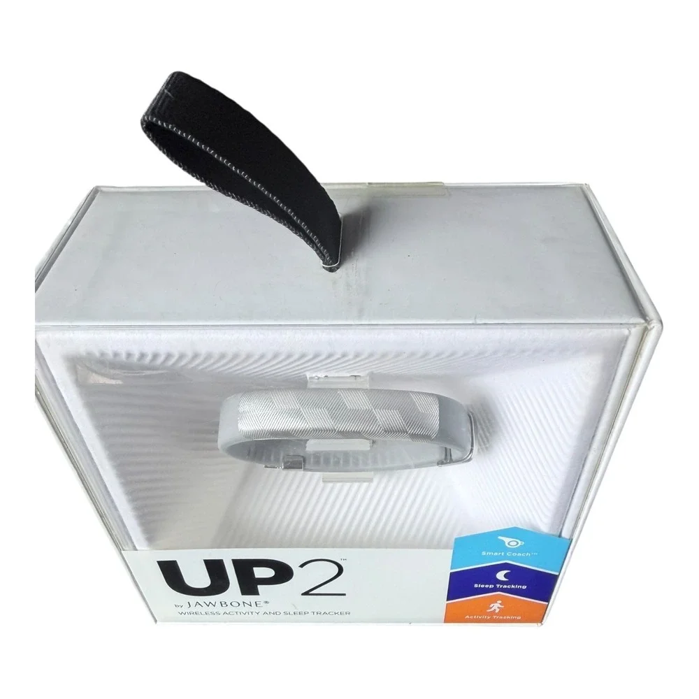 Jawbone UP2 &UP Move Activity Tracker Bundle NIB Silver Blue Wireless Sleep Tech